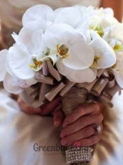 Классический круглый, Монобукет из одного вида цветов name от Green Buket 1