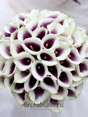 Классический круглый, Монобукет из одного вида цветов name от Green Buket 1