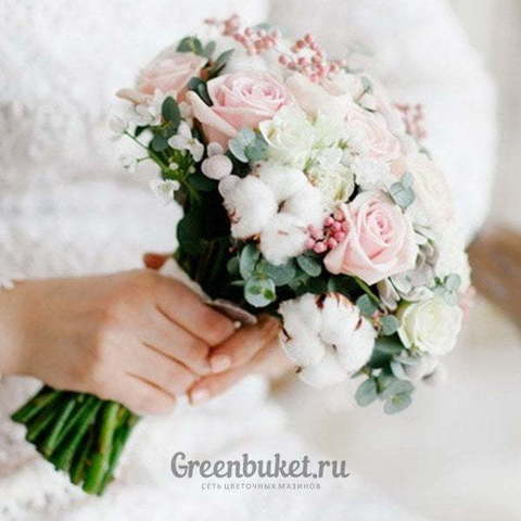 Классический круглый name от Green Buket 1