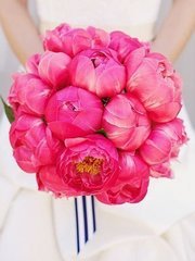 Классический круглый, Монобукет из одного вида цветов name от Студия декора и флористики DoubleMi 1