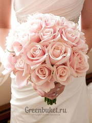 Классический круглый, Монобукет из одного вида цветов name от Green Buket 1