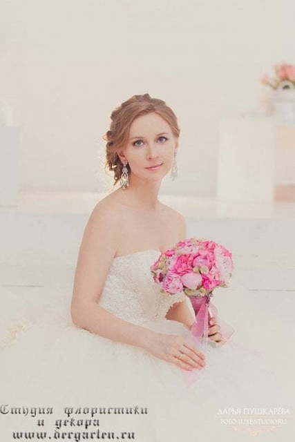 Классический круглый name от Студия декора и флористики Der Garten 3