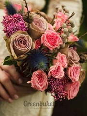 Классический круглый, Необычный name от Green Buket 1