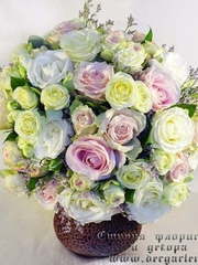 Классический круглый, Монобукет из одного вида цветов name от Студия декора и флористики Der Garten 2