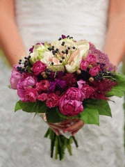 Классический круглый name от VIP-букет - Позитивная Флористика 1