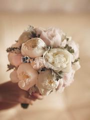 Классический круглый, Монобукет из одного вида цветов name от Цветочный магазин Дива Флора 1