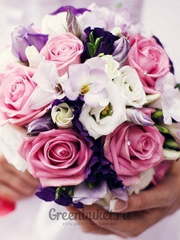 Классический круглый name от Green Buket 1