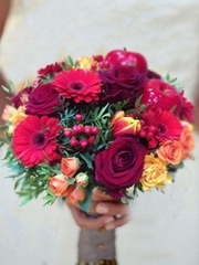 Классический круглый name от VIP-букет - Позитивная Флористика 1