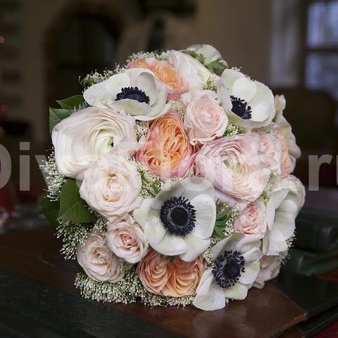 Классический круглый name от Цветочный магазин Дива Флора 2