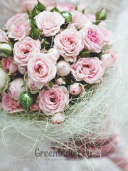 Классический круглый, Монобукет из одного вида цветов name от Green Buket 1