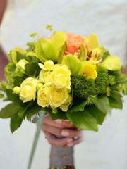 Классический круглый name от VIP-букет - Позитивная Флористика 1