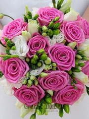 Классический круглый, Монобукет из одного вида цветов name от Green Buket 1