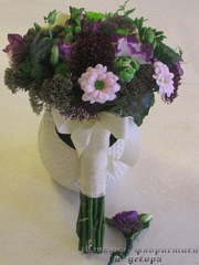 Классический круглый name от Студия декора и флористики Der Garten 1