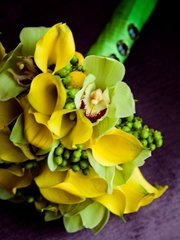 Классический круглый name от Студия цветочного дизайна 2 Florista 2