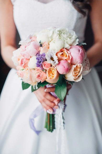 Классический круглый name от Студия цветочного дизайна 2 Florista 2