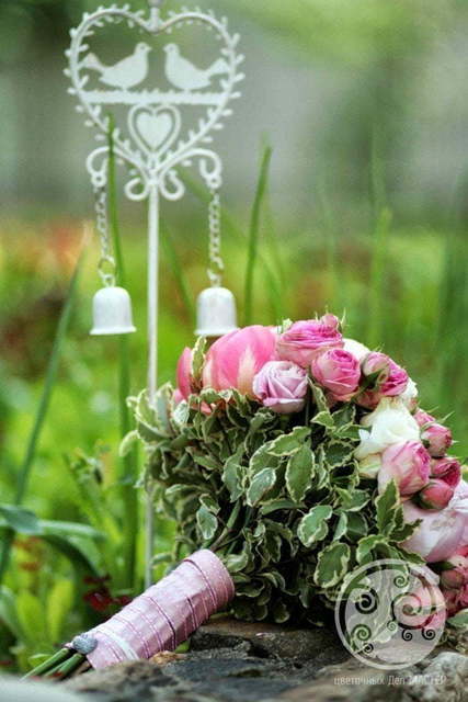 Классический круглый name от Студия декора и флористики Цветочных Дел МАСТЕР 3