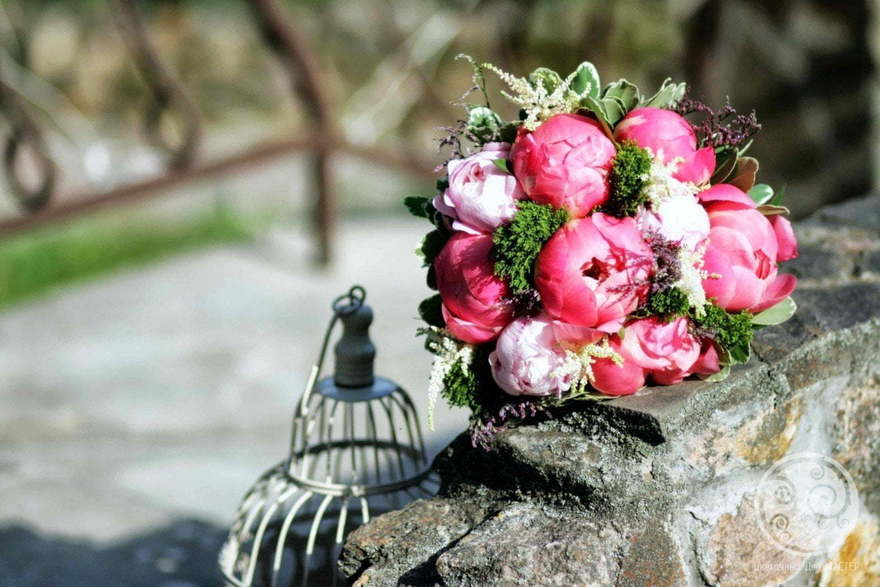 Монобукет из одного вида цветов, Классический круглый name от Студия декора и флористики Цветочных Дел МАСТЕР 2