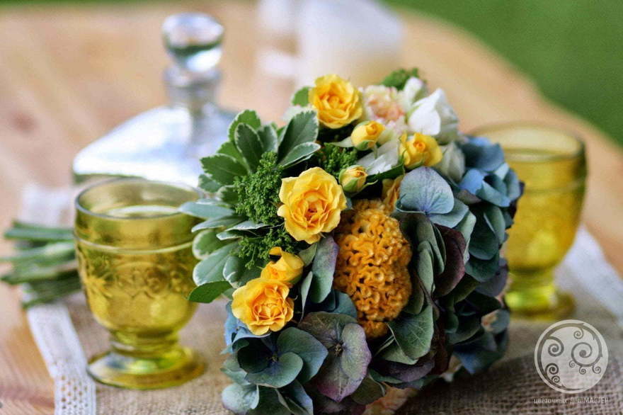 Классический круглый name от Студия декора и флористики Цветочных Дел МАСТЕР 4