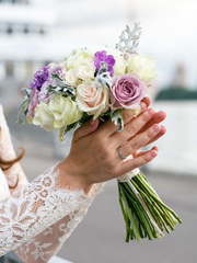 Классический круглый, Монобукет из одного вида цветов, Классический вытянутый name от Студия декора и флористики il Fiore Decor 2