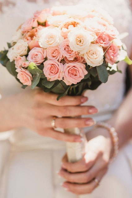 Монобукет из одного вида цветов, Классический круглый name от Студия декора и флористики il Fiore Decor 2