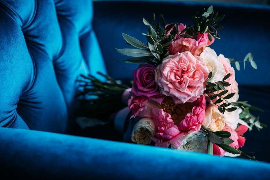 Раскидистый / Растрёпыш, Монобукет из одного вида цветов, Классический круглый name от Студия декора и флористики il Fiore Decor 2