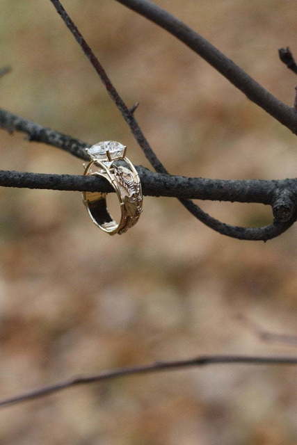 Помолвочное кольцо Драконы из Желтое золото от Ювелирный салон Jewellery Art 2