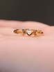 Помолвочное кольцо с сердечком и бриллиантом AOG-ER-0080 из Желтое золото от Ювелирный салон Art of glow 5