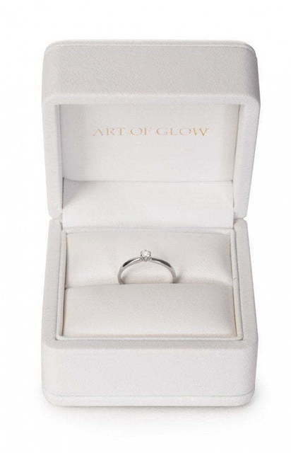 Помолвочное кольцо AOG-CER-002 из Белое золото от Ювелирный салон Art of glow 1