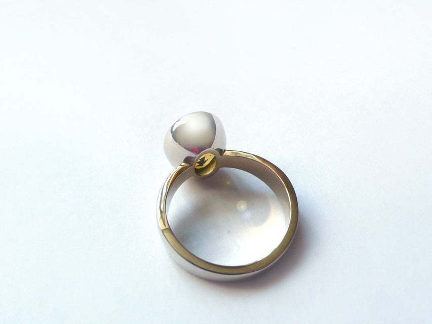 Помолвочное кольцо Цитрин из Розовое (красное) золото от Ювелирный салон Jewellery Art 4