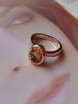 Помолвочное кольцо Цитрин из Розовое (красное) золото от Ювелирный салон Jewellery Art 8