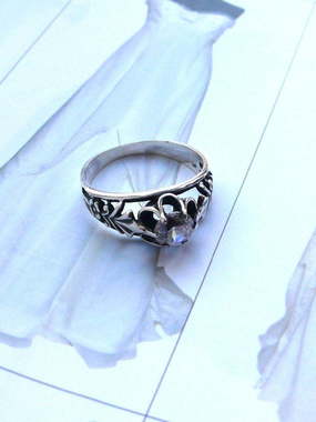 Помолвочное кольцо Elegance из Серебро от Ювелирный салон Jewellery Art 2