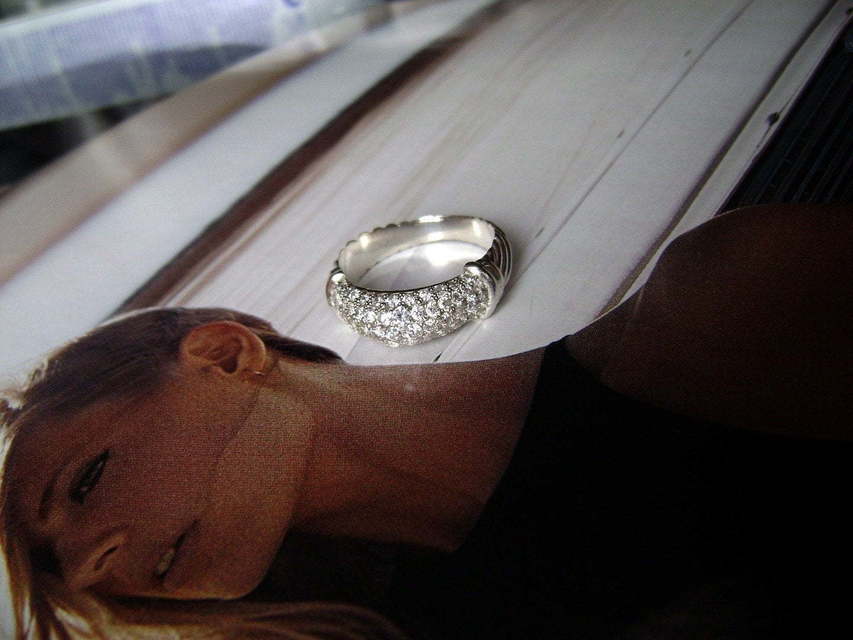 Помолвочное кольцо Гора света из Серебро от Ювелирный салон Jewellery Art 1