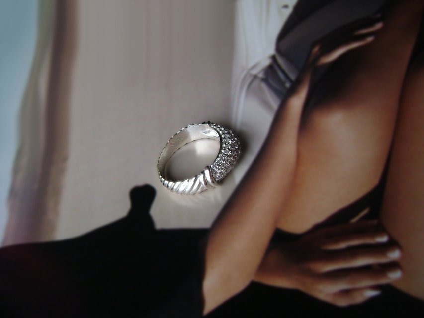 Помолвочное кольцо Гора света из Серебро от Ювелирный салон Jewellery Art 8