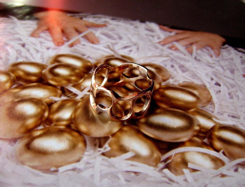 Обручальное кольцо Швейцария из Розовое (красное) золото от Ювелирный салон Jewellery Art 4