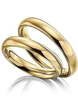 Обручальное кольцо Classic 1 из Белое золото, Желтое золото от Ювелирный салон Jewellery Art 1