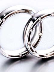 Обручальное кольцо Classic 3 из Белое золото, Желтое золото от Ювелирный салон Jewellery Art 1