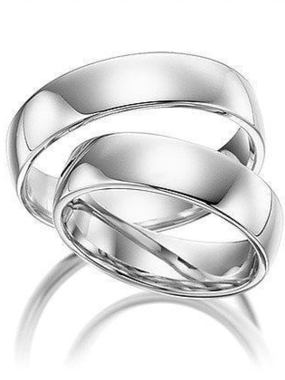 Обручальное кольцо Classic 4 из Белое золото, Розовое (красное) золото от Ювелирный салон Jewellery Art 2
