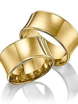 Обручальное кольцо Classic 8 из Белое золото, Желтое золото от Ювелирный салон Jewellery Art 1