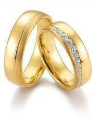 Обручальные кольца Romantic 1 из Желтое золото от Ювелирный салон Jewellery Art 1