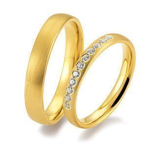 Обручальные кольца Classic 16 из Желтое золото от Ювелирный салон Jewellery Art 1