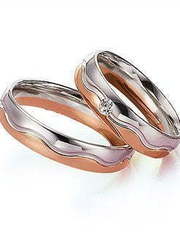 Обручальные кольца Glamoure 6 из Комбинированные от Ювелирный салон Jewellery Art 1