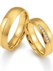 Обручальные кольца Progressive 5 из Желтое золото от Ювелирный салон Jewellery Art 1