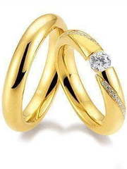 Обручальные кольца Premium 5 из Желтое золото от Ювелирный салон Jewellery Art 1