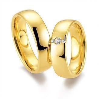Обручальные кольца Classic 22 из Желтое золото от Ювелирный салон Jewellery Art 1