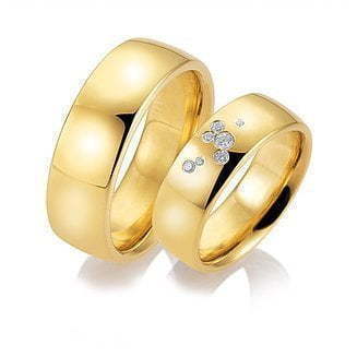 Обручальные кольца Classic 26 из Желтое золото от Ювелирный салон Jewellery Art 1