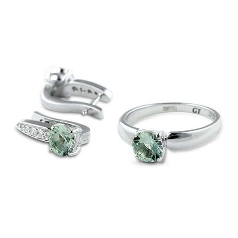 Помолвочное кольцо Лесная нимфа из Белое золото от Ювелирный салон Эталон 3