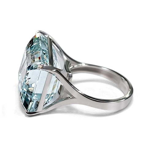 Помолвочное кольцо с топазом из Белое золото от Ювелирный салон Эталон 2