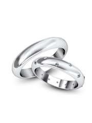 Обручальные кольца Мерцание звёзд из Белое золото, Желтое золото, Платина от Ювелирный салон Эталон 1