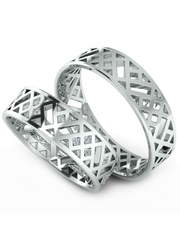 Обручальные кольца из Белое золото, Желтое золото, Платина от Ювелирный салон Эталон 2