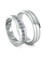 Обручальные кольца из Белое золото от Ювелирный салон Эталон 1